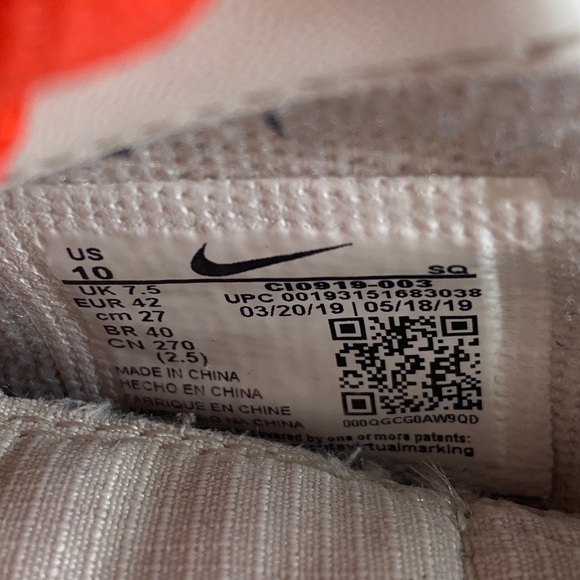 Size 10 - Nike Air Force 1 Shadow Phantom 2019 - Picture 5 of 7